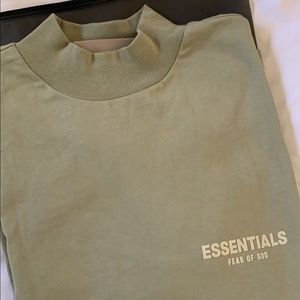 Sage green essentials FOG long sleeve